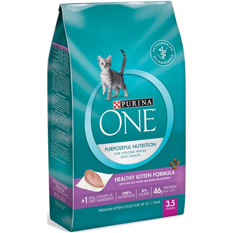 Give Your Kitten a Strong Start with Purina One Healthy Food
